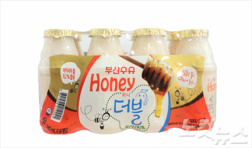 부산우유 허니 더블 요구르트 출시