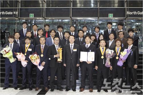 풍산 안강사업장 국가품질경연대회 대통령 표창 수상