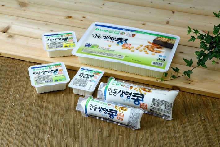 안동생명콩 두부…중동 첫 수출