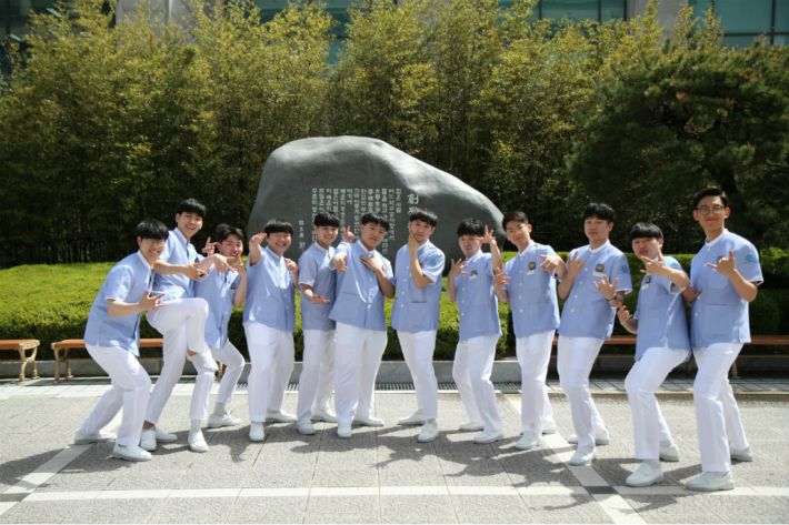 울산과학대 간호학과 학생 85명, 20회 나이팅게일 선서 