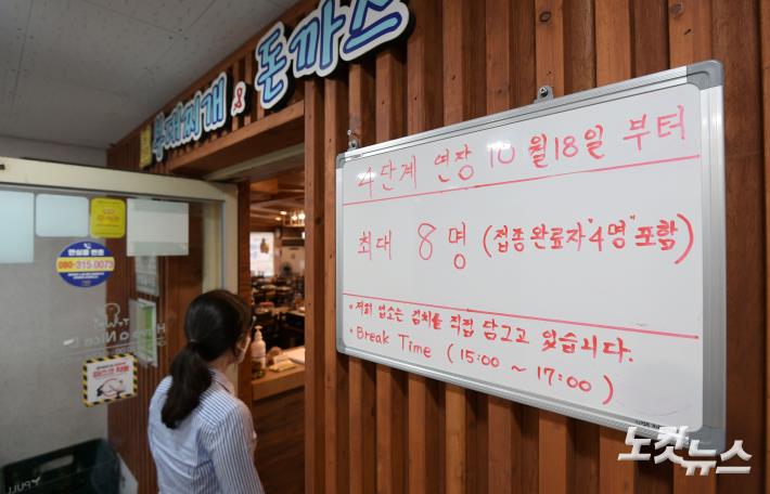 18일부터 사적모임 수도권 최대 8명