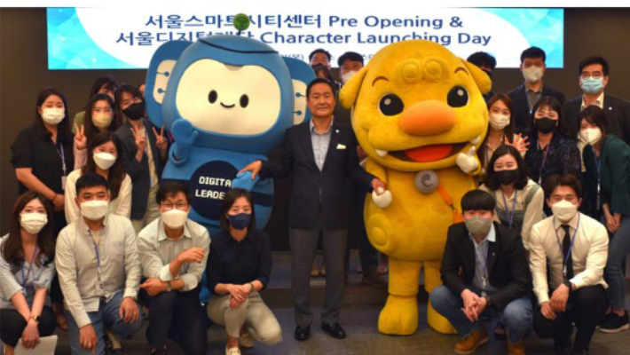 서울디지털재단, 신입직원으로 로봇 캐릭터 월디 임용 눈길