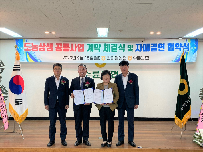 경북-대구농협 도농상생공동사업 맞손…공동투자 6건 유치 예정