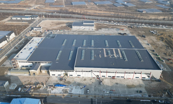 ㈜우진산전 김천공장, 경북 최초 전기버스 완성차 생산
