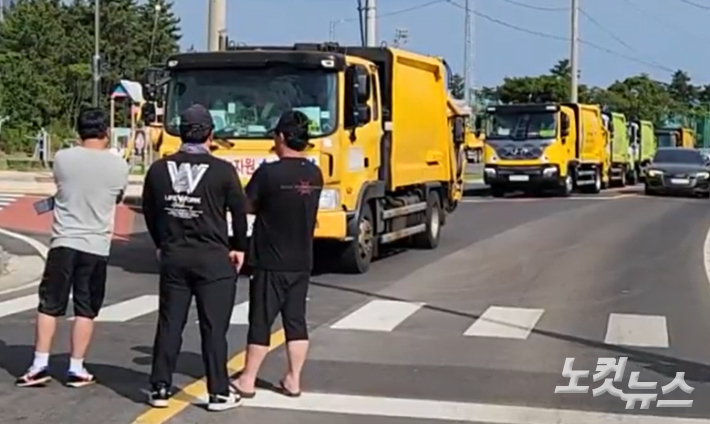 제주환경자원센터 봉쇄로 공공수거 쓰레기만 300톤 쌓여