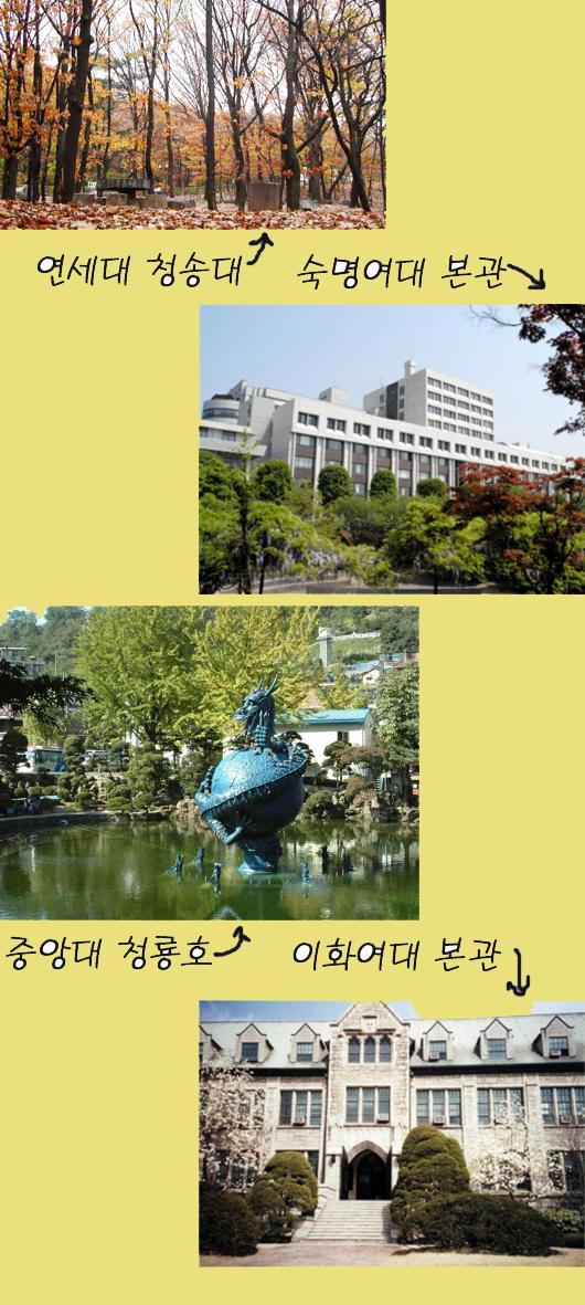 대딩들과 캠퍼스 미리보기