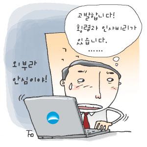 우리銀 내부고발시스템 ‘아웃소싱’