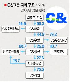 [기로에 선 금융위기]  M&A로 몸집 키운 C&그룹,워크아웃 먹구름