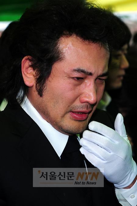 [NTN포토] 김보성, ‘터프가이’의 눈물