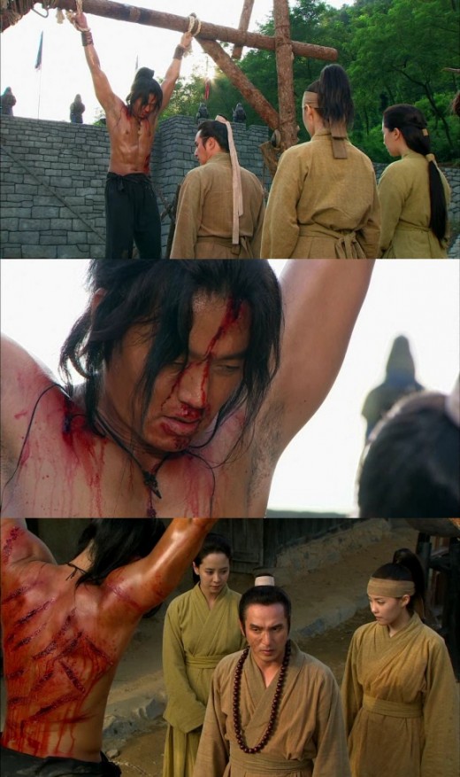 ‘계백’ 이서진, 탄탄한 식스팩 노예 근육 女心흔들