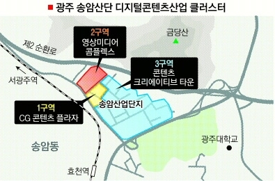 광주 송암산단, 디지털콘텐츠 산실 꿈꾼다