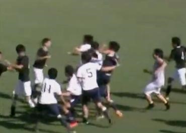 파라과이 축구시합 중 ‘36명 전원 퇴장’ 진기록