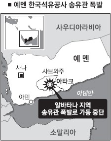 중동 한국 송유관도 알카에다 동네북 되나