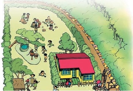 냄새나던 산속 쓰레기장 자연과 뒹구는 놀이터 되다