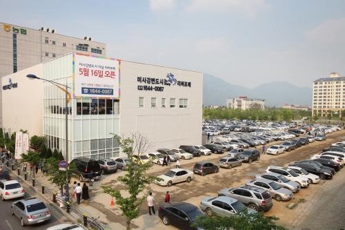 알짜 단지 ‘미사강변도시 더샵 리버포레’ 모델하우스 문전성시