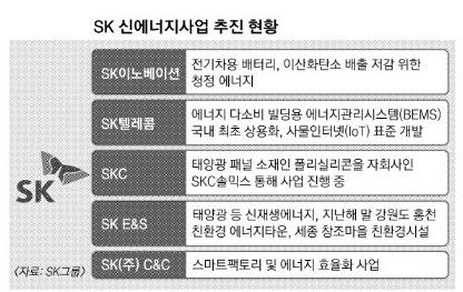 SK 차세대 성장동력    신에너지 사업 ‘올인’