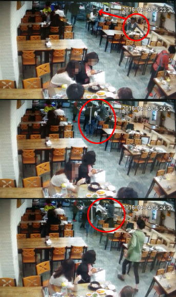 예뻐서 쳐다봤다가…국밥집서 10대女 복서에 숟가락 맞은 30대男