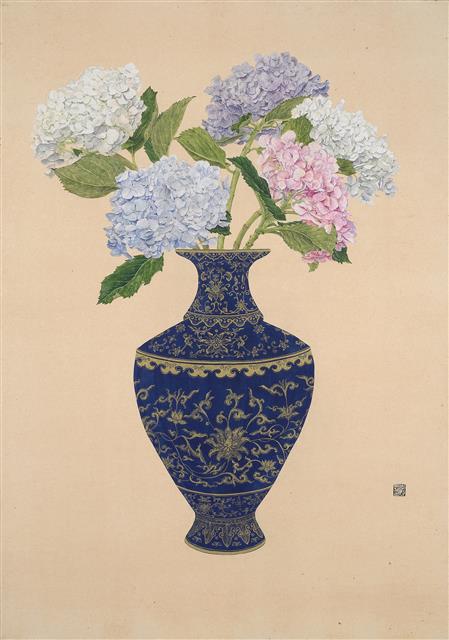 그림 속 꽃, 힐링 향기