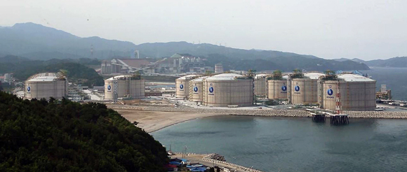 한양 세계 최대 LNG 저장탱크 준공