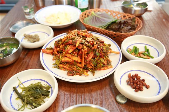 대구 아재·아지매들 화끈함, 매꼼 달콤 무침회에 녹았네