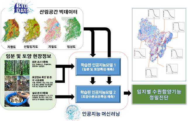 내 산의 물 가치, 인공지능이 진단
