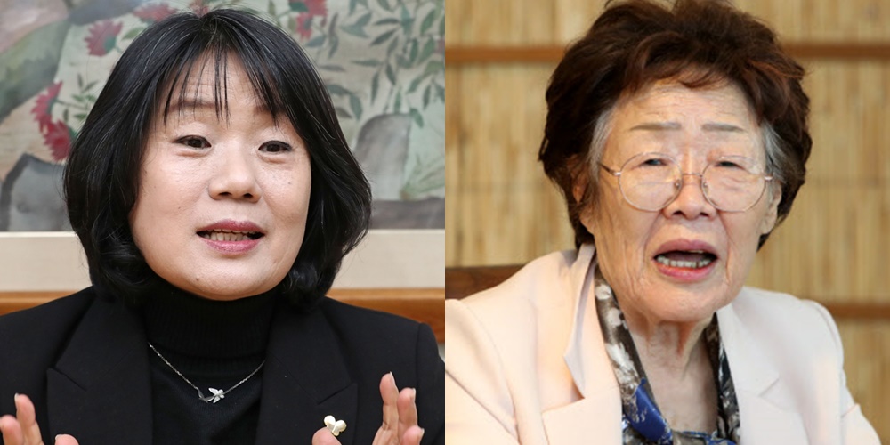 ‘윤미향 폭로’ 이용수 할머니에 “노망” “질투” 2차 가해 확산