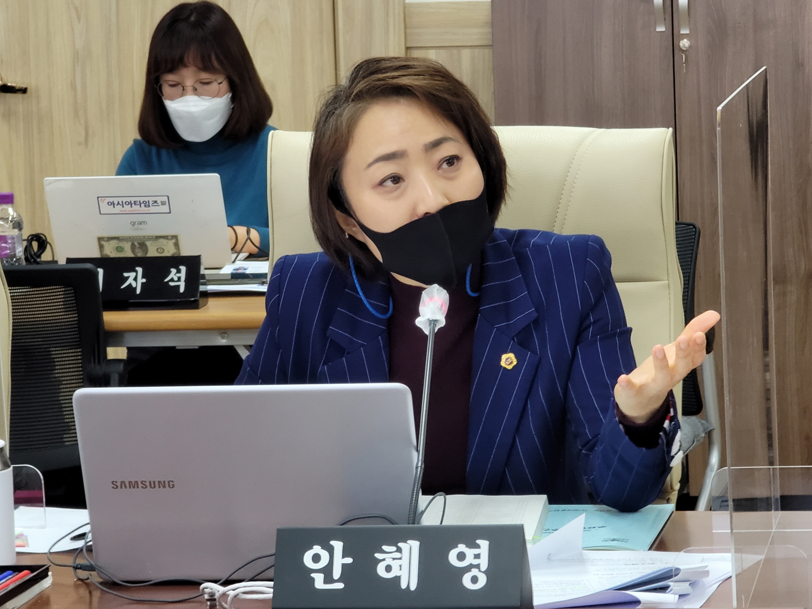 안혜영 의원 “미세먼지 측정하는 세계 최초 기술, 환경 문제 열쇠 되길”
