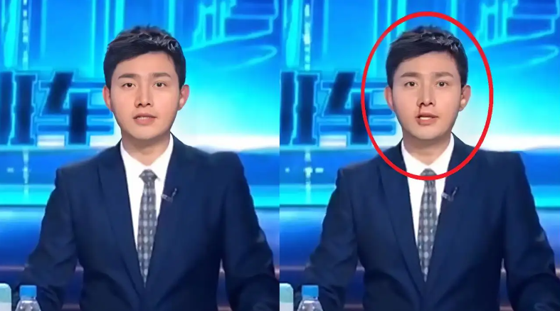 생방송 중 코피 터진 中 아나운서…아무일 없는듯 뉴스 진행 화제