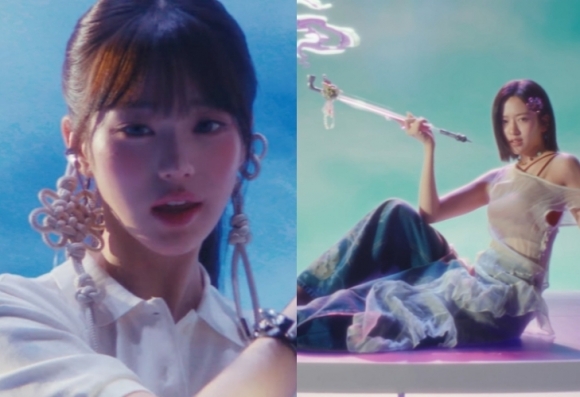 노리개 단 장원영·곰방대 든 안유진…中네티즌 “중국 문화 훔쳤다”