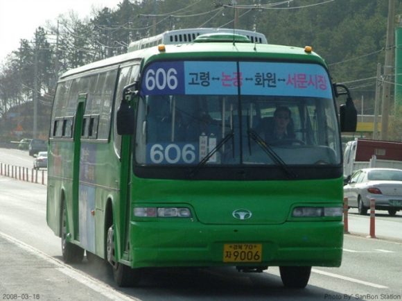 대구~경북 고령 구간 운행 유일 버스 606번, 대구행 노선 폐지 …회사측 경영난 이유