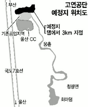 후보님,상수원에 공단 지을건가요? 