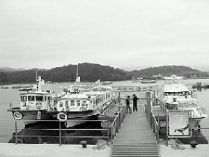 남해안 유람선 취항