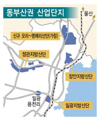 기장 장안에 118만평 새 산단
