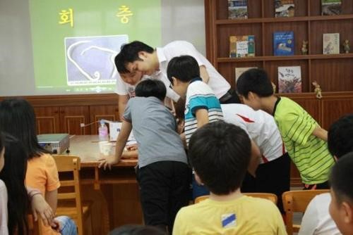 한국건강관리협회 부산센터, 달북초등학교에서 기생충교육 및 머릿니검사