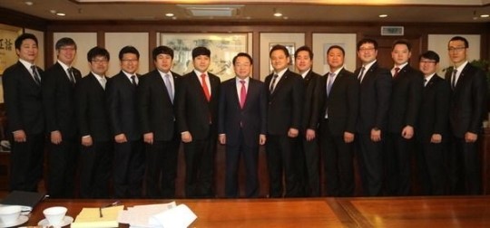 [포토뉴스] 부산지구 JC 회장단 본사 방문