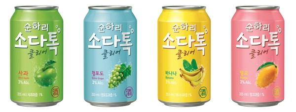 순하리 소다톡 마시러 오세요