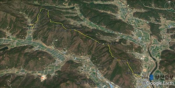 [산&길] <579> 밀양 진등산