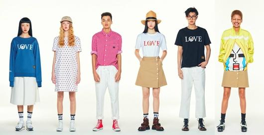 라인프렌즈 첫 패션 브랜드 PLF출시... 박승건 디자이너와 콜라보