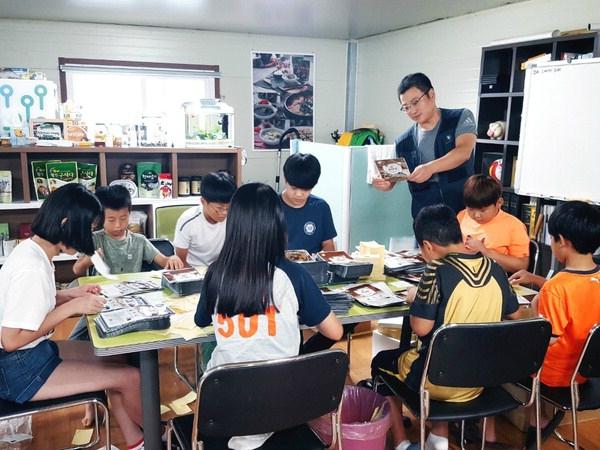 식품회사 정옥, 태풍 휴교 때 자녀와 동반 출근 화제