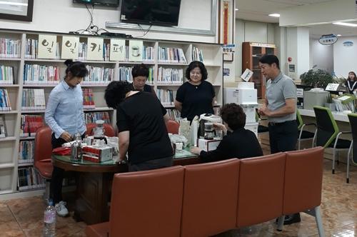 북구 만덕2동, 커피향 가득한 주민센터 일일카페 개최