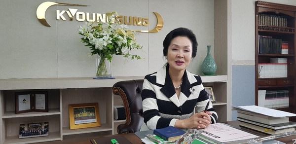 여성경제인협회 부산지회장 추대  김경조 경성산업 대표 여성기업인 창업·성장 토대 마련할 것