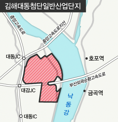 부산 vs 김해 대동산단 ‘악취 실랑이’