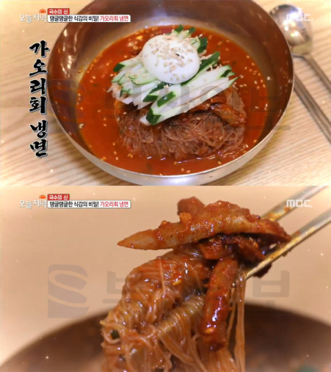 생방송 오늘 저녁 가오리회냉면, 마포 염리동 아소정…국수의신(오늘방송맛집)