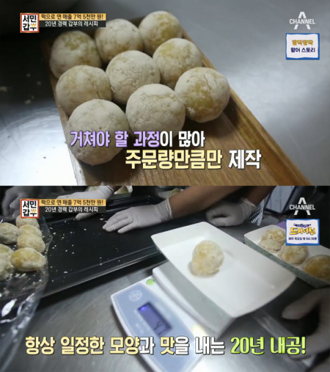 서민갑부 떡집 갑부, 수원 권선시장 정미당(신영떡공방)…시장 떡집에서 연 매출 7억 5천만 원