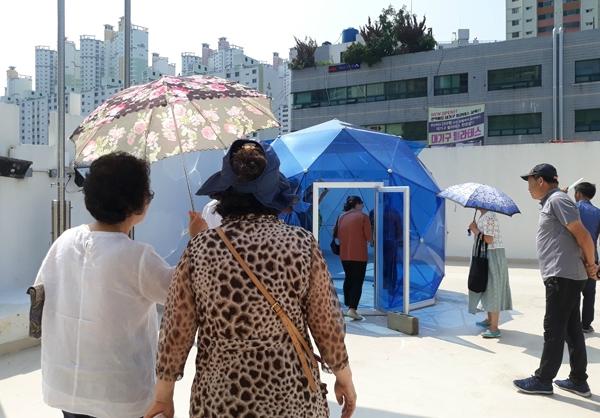 북구 만덕3동, 도심 옥상에서 농산물 재배...도시형 스마트팜 프로그램 운영
