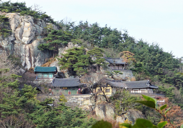 [경남 산청 정취암] 절벽에 핀 연꽃 마음에 핀  미소