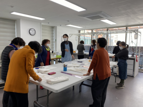 부산 동구 래추고 마을관리 사회적협동조합, 한복・재봉틀 교육프로그램 운영