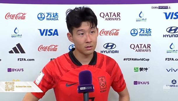 손흥민 "우리 선수들 비난 말라"…경기력 지적한 외신기자에