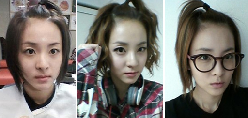 산다라박 ‘사과머리’로 절대동안 과시
