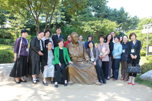 [포토뉴스]소설 토지학교 이화학당 장명수 이사장 강의